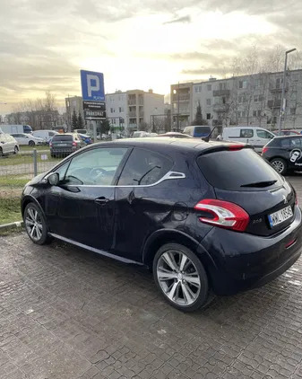 lubuskie Peugeot 208 cena 17900 przebieg: 217139, rok produkcji 2014 z Warszawa